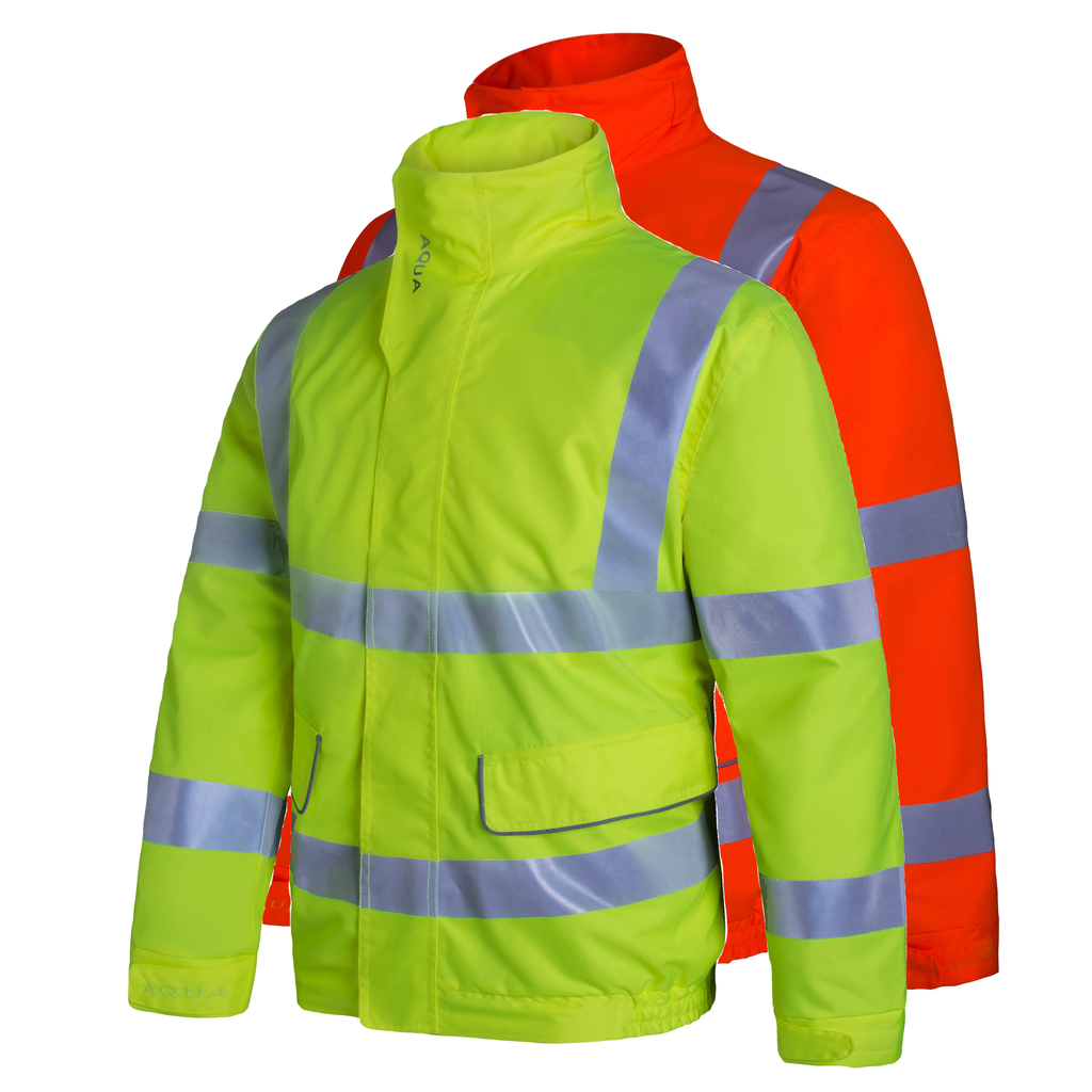 AQUA HI-VIS RIPSTOP BREATHABLE BOMBER JACKET