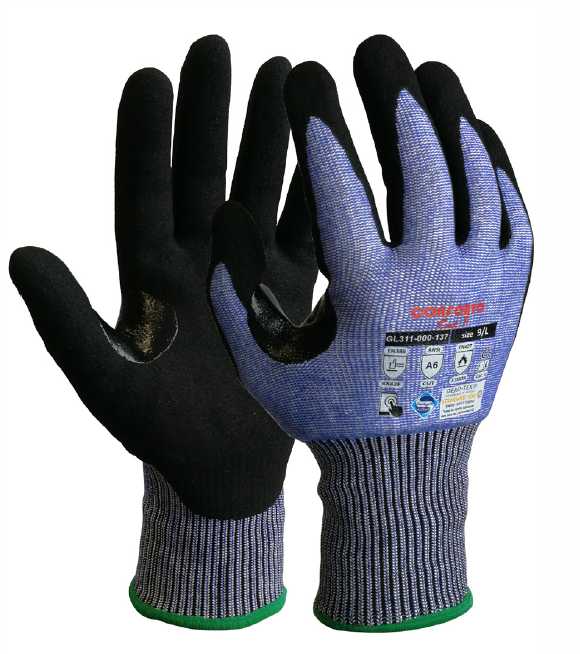 CONFORTO-Cut F NITRILE PALM CUT GLOVES