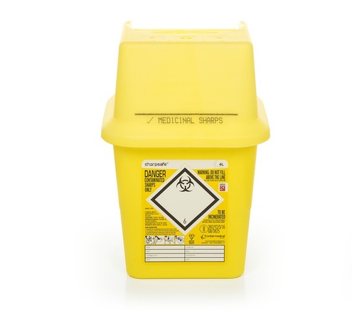 [FA255] SHARPSAFE 4 LITRE SHARPS BIN - 51005430