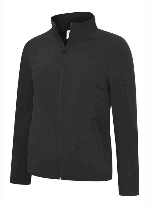 UC613 LADIES FULL ZIP SOFTSHELL JACKET 325GSM