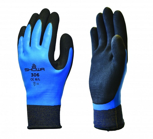 [GL253] 306 SHOWA GLOVES BLUE/BLACK