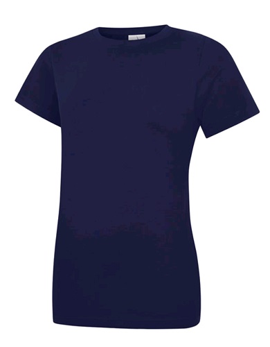 UC318 LADIES CREW NECK S/SLEEVE TSHIRT 180GSM