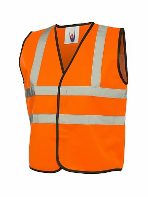 [WC007] UC806 CHILDRENS HI-VISIBILITY  WAISTCOAT