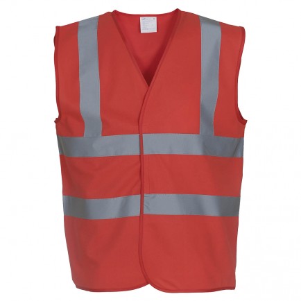 [WC017] HVW100 HI VIS WAISTCOAT